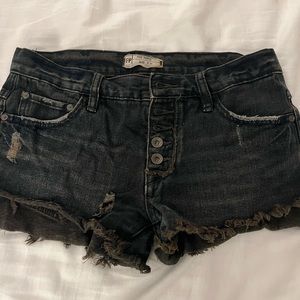 Free people denim shorts 24